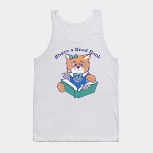 Share a Good Book Tank Top